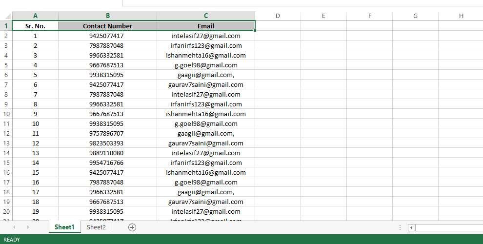 Image Data Scraper Result
